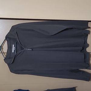 Men's Large Greg Norman Quarter-Zip DryFit Pullover. Gray. Like New; Never Worn